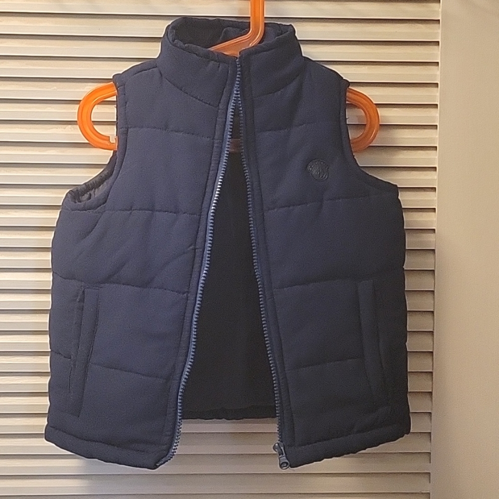 Buffalo David Bitton Puffer Vest BLUE size 4 (Kids)